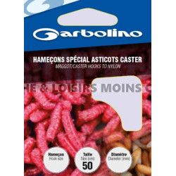 Hameçons Montés Spécial Asticot Caster Garbolino