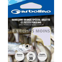 Hameçons Montés Bronzé Spécial Ablettes et Petits Poissons Garbolino