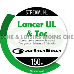 Nylon Streamline Lancer UL et Toc Transparent Garbolino